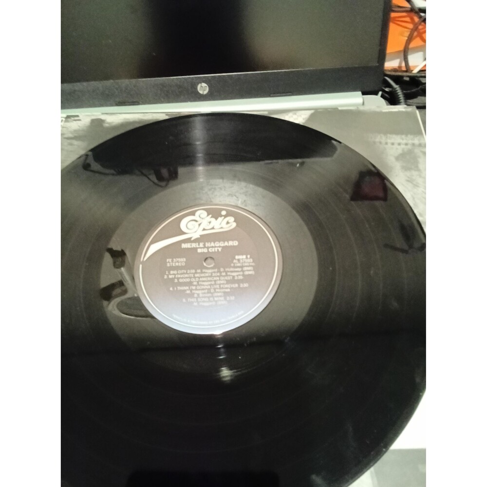 Merle Haggard Big City Vinyl Record - Classic Country Music